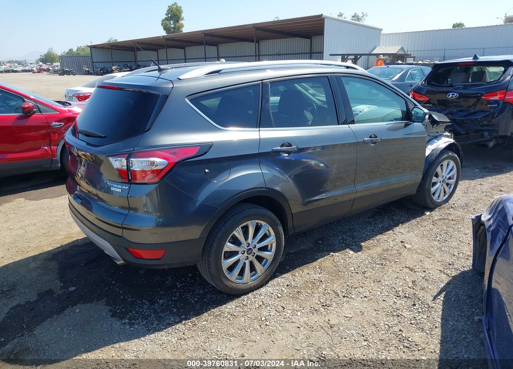2017 FORD ESCAPE TITANIUM VIN: 1FMCU0J95HUA28150