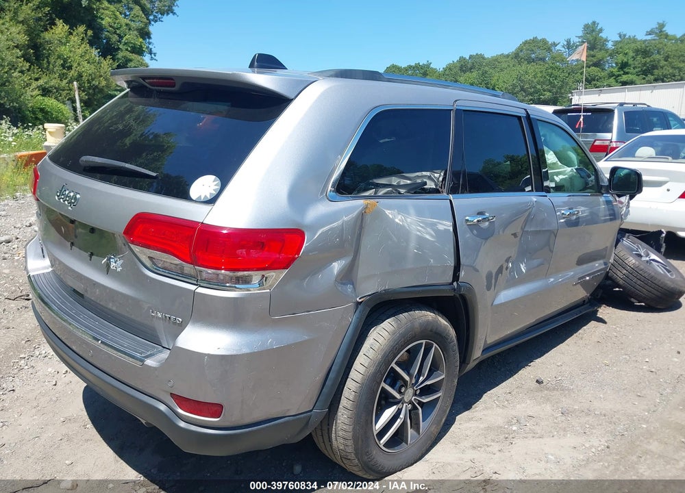 2018 JEEP GRAND CHEROKEE LIMITED 4X4 VIN: 1C4RJFBG2JC484206