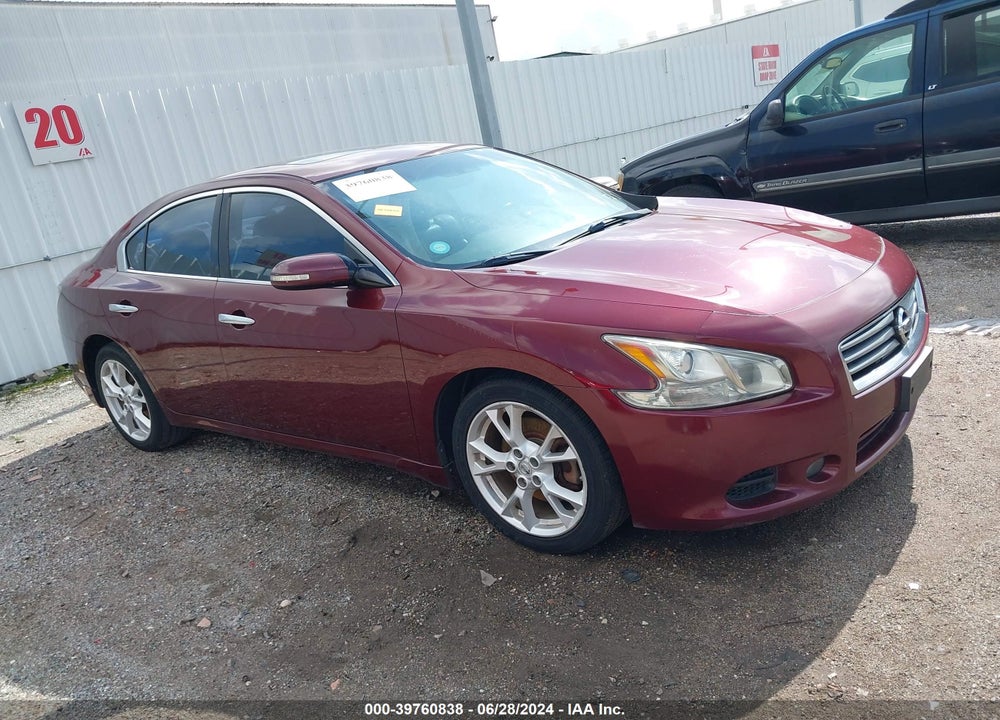 2013 NISSAN MAXIMA 3.5 SV VIN: 1N4AA5AP1DC804070