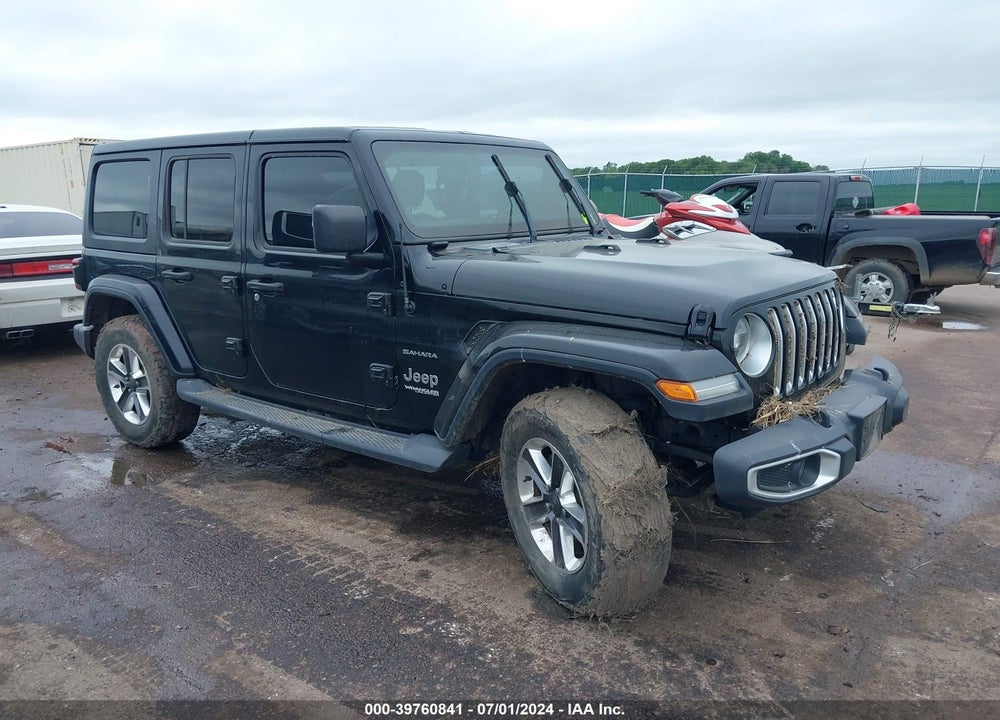 2019 JEEP WRANGLER UNLIMITED SAHARA 4X4 VIN: 1C4HJXEGXKW533035