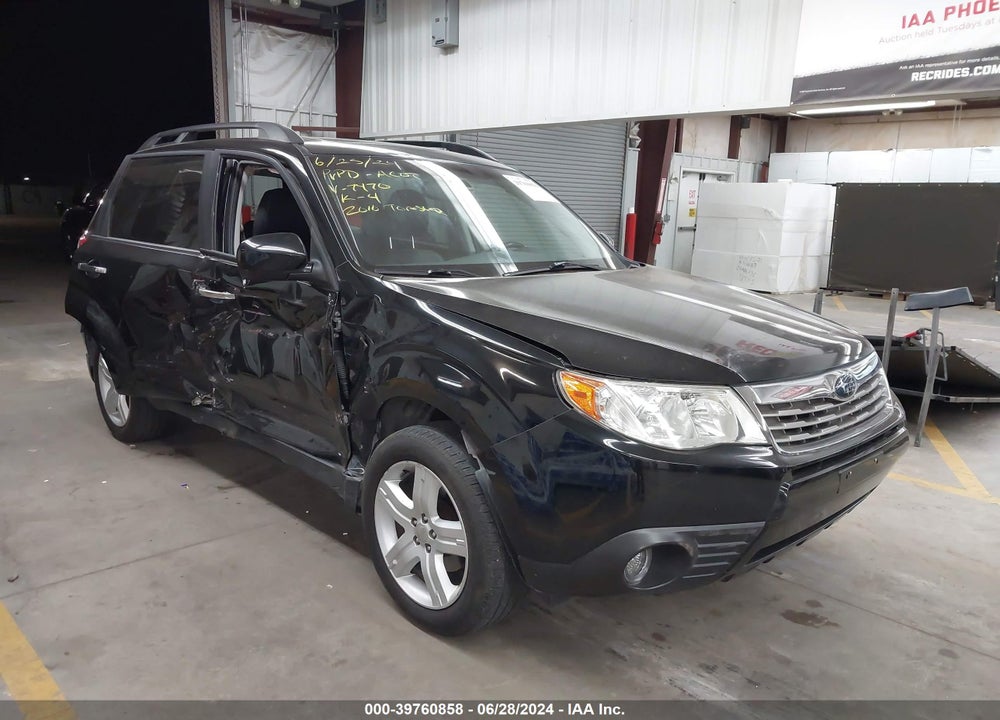 2010 SUBARU FORESTER 2.5X LIMITED VIN: JF2SH6DCXAH757470