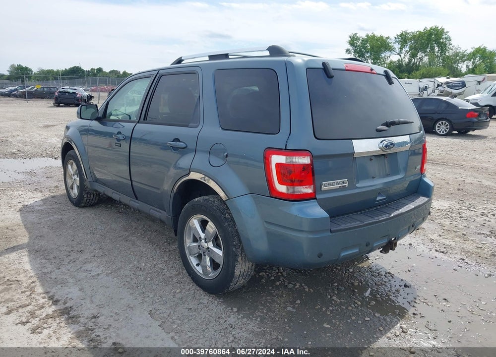 2012 FORD ESCAPE LIMITED VIN: 1FMCU9EG7CKC05847