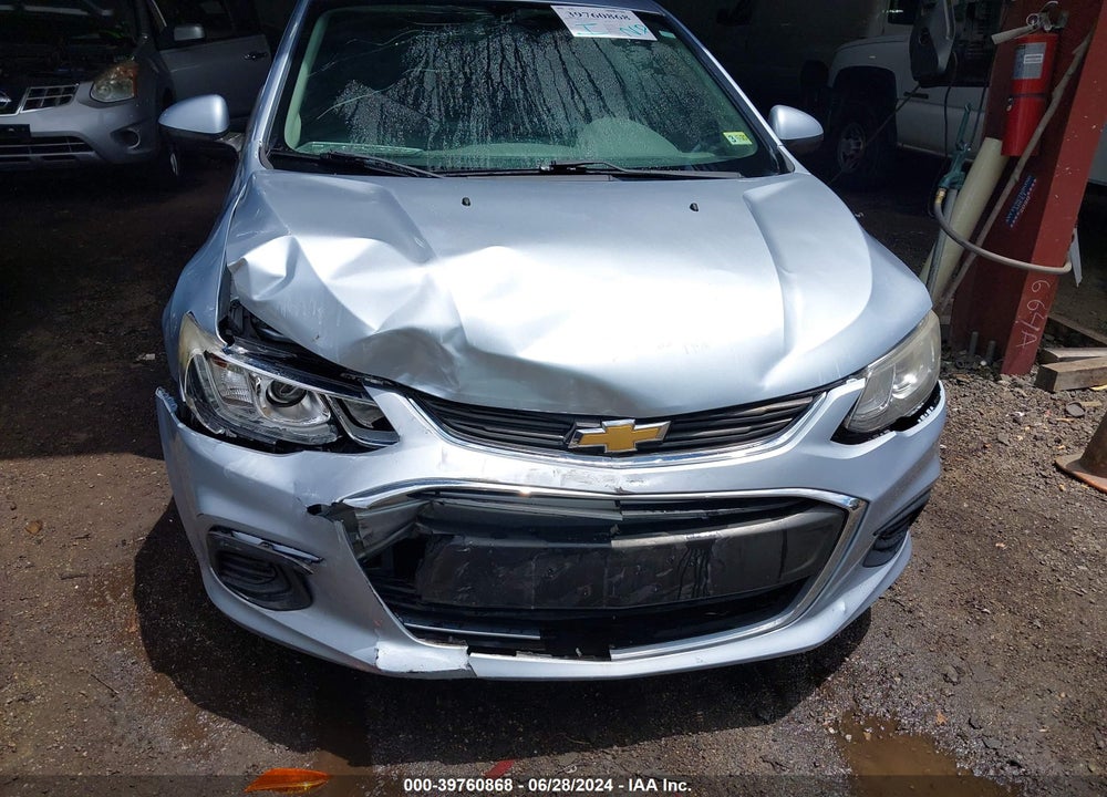 2017 CHEVROLET SONIC LT AUTO VIN: 1G1JD5SH5H4148277