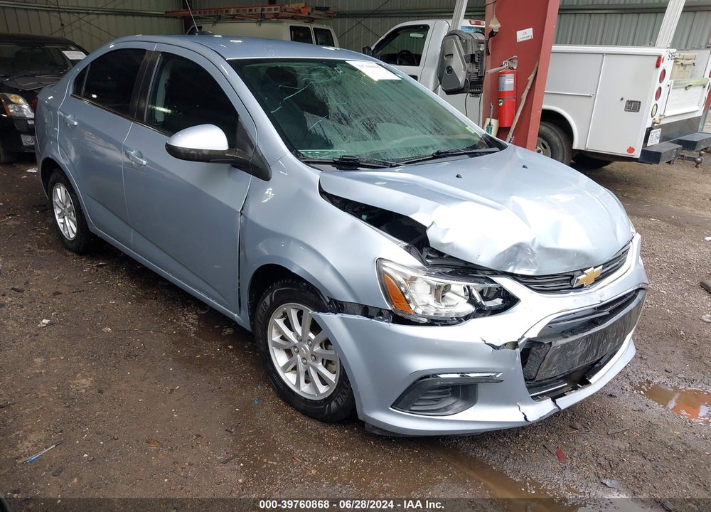 2017 CHEVROLET SONIC LT AUTO VIN: 1G1JD5SH5H4148277