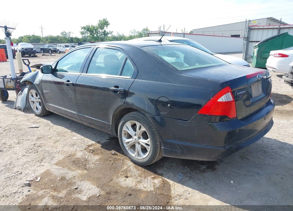 2012 FORD FUSION SE VIN: 3FAHP0HA7CR187615