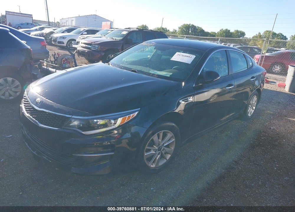 2016 KIA OPTIMA LX VIN: 5XXGT4L38GG101556