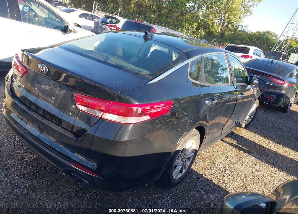 2016 KIA OPTIMA LX VIN: 5XXGT4L38GG101556