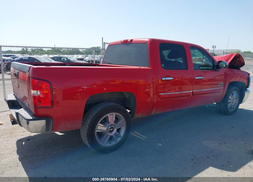 2012 CHEVROLET SILVERADO 1500 LT VIN: 3GCPCSE00CG132346