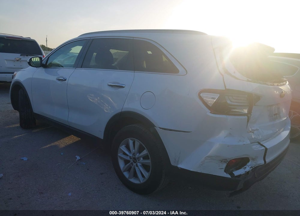 2020 KIA SORENTO 2.4L LX VIN: 5XYPG4A33LG707912