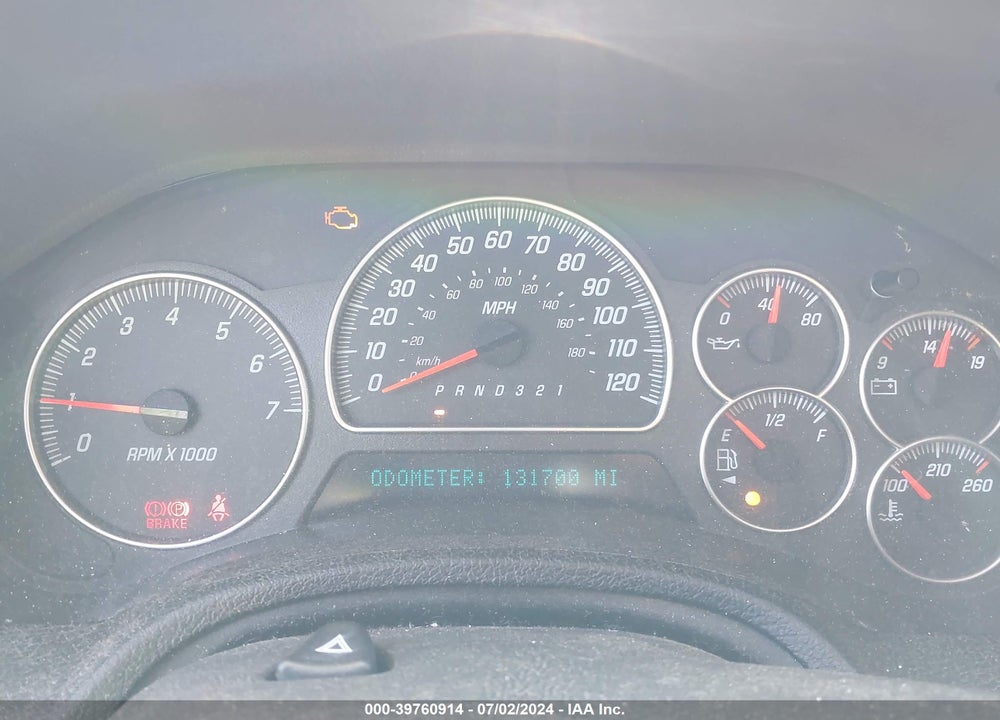 2007 GMC ENVOY SLT VIN: 1GKDT13S072140001