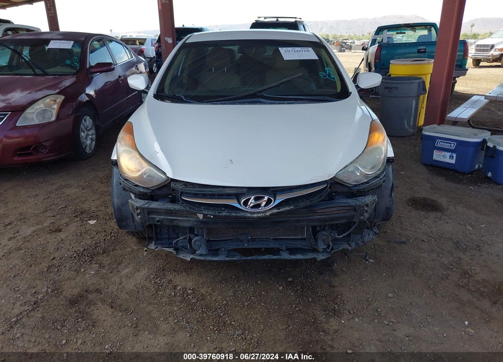 2013 HYUNDAI ELANTRA GLS VIN: 5NPDH4AEXDH170578