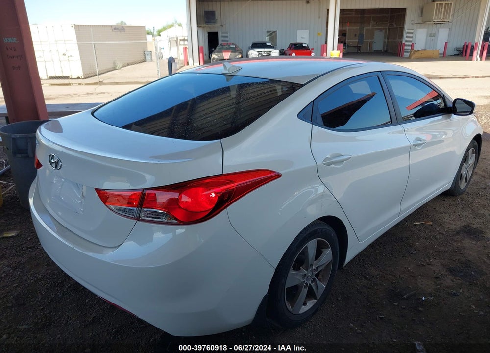 2013 HYUNDAI ELANTRA GLS VIN: 5NPDH4AEXDH170578