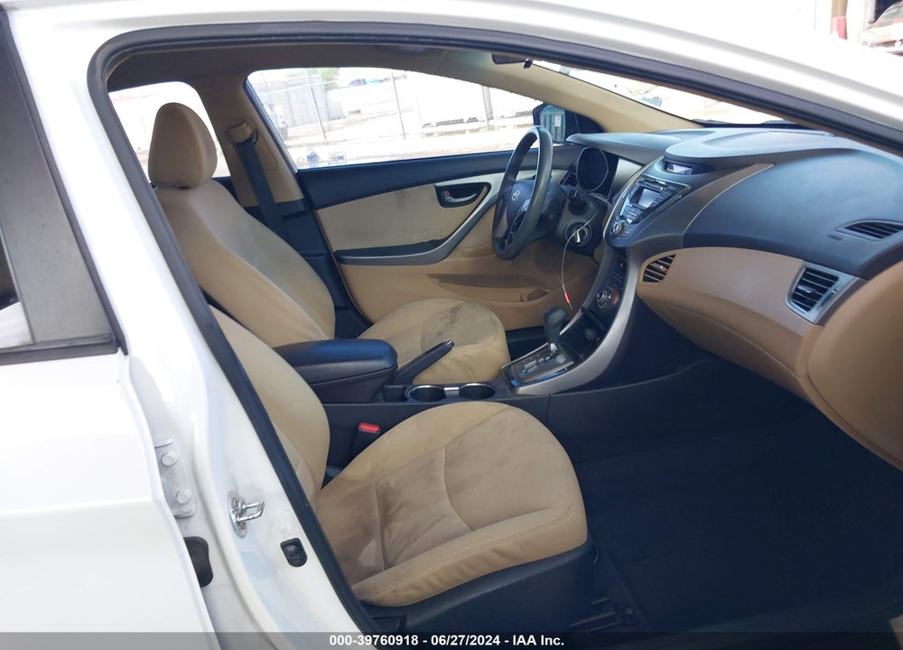 2013 HYUNDAI ELANTRA GLS VIN: 5NPDH4AEXDH170578