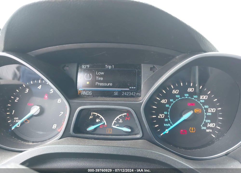 2013 FORD ESCAPE TITANIUM VIN: 1FMCU0J91DUD31842