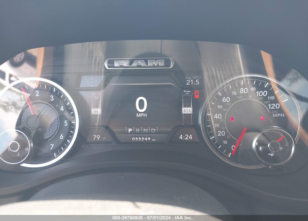 2019 RAM 1500 BIG HORN/LONE STAR 4X4 5'7 BOX VIN: 1C6RRFFG3KN911604