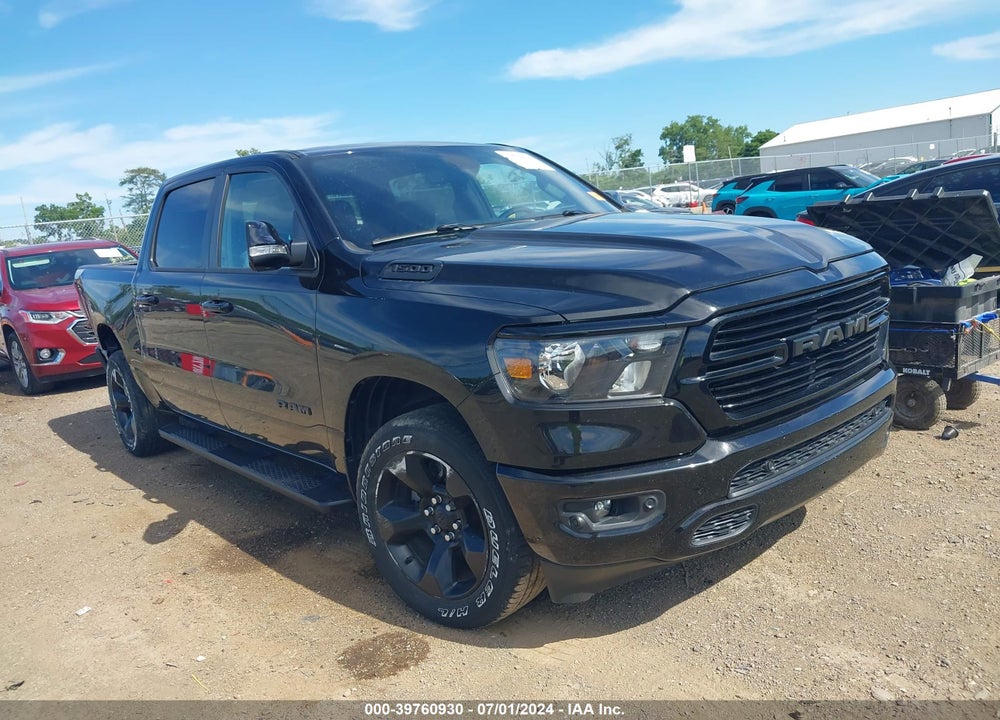 2019 RAM 1500 BIG HORN/LONE STAR 4X4 5'7 BOX VIN: 1C6RRFFG3KN911604