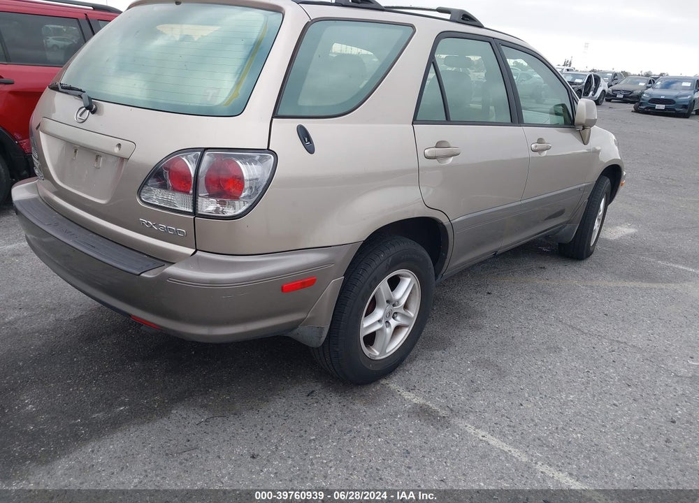 2001 LEXUS RX 300 VIN: JTJHF10U310167056