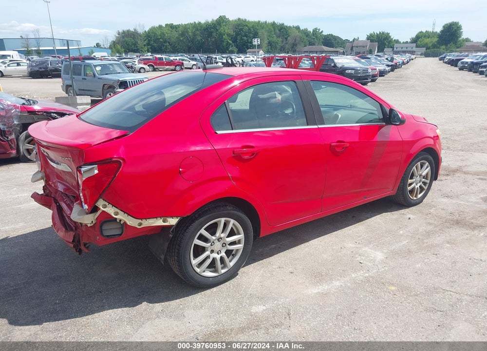 2015 CHEVROLET SONIC LT AUTO VIN: 1G1JC5SH1F4201718