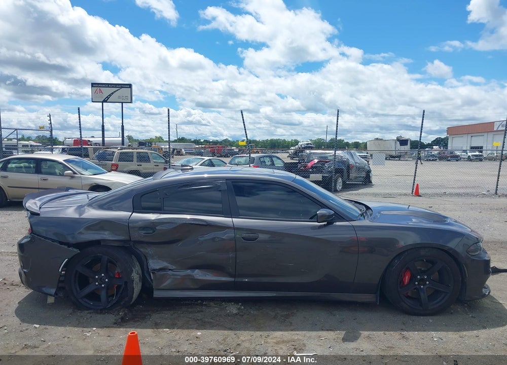 2019 DODGE CHARGER SRT HELLCAT RWD VIN: 2C3CDXL93KH760558