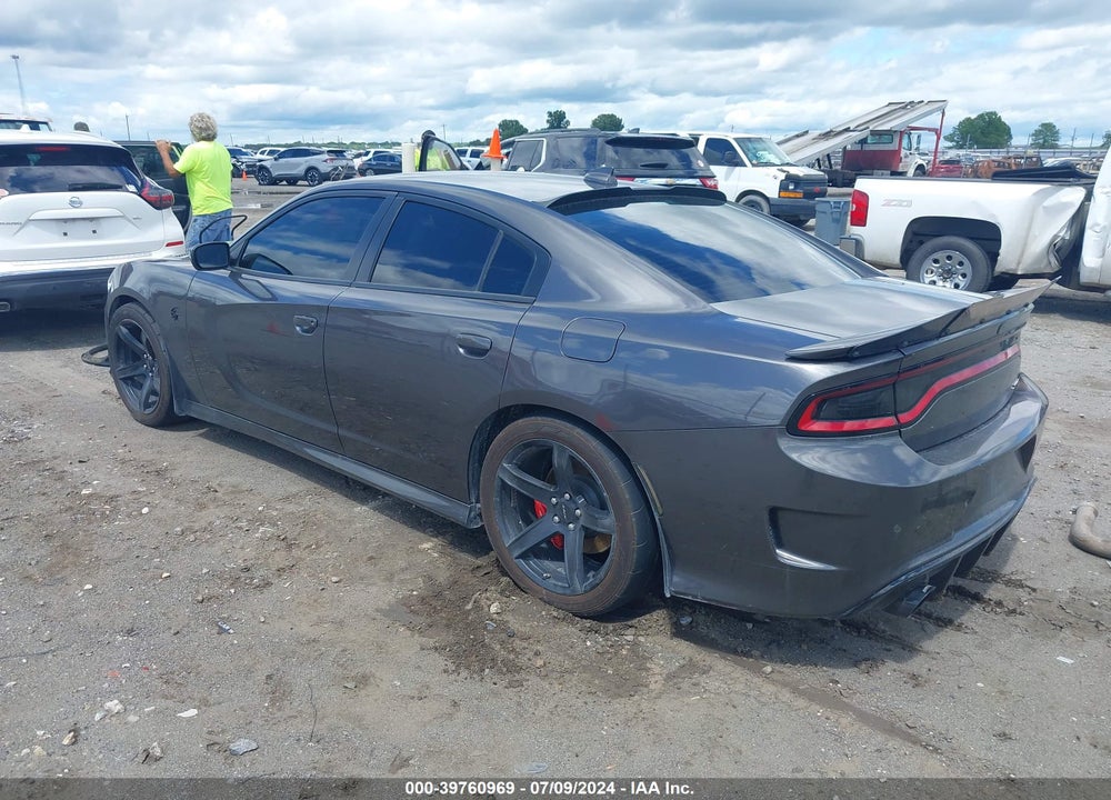 2019 DODGE CHARGER SRT HELLCAT RWD VIN: 2C3CDXL93KH760558