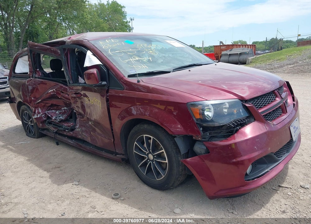 2018 DODGE GRAND CARAVAN GT VIN: 2C4RDGEG2JR280960