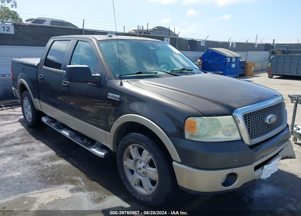 2007 FORD F-150 LARIAT/XLT VIN: 1FTPW12527KD30023