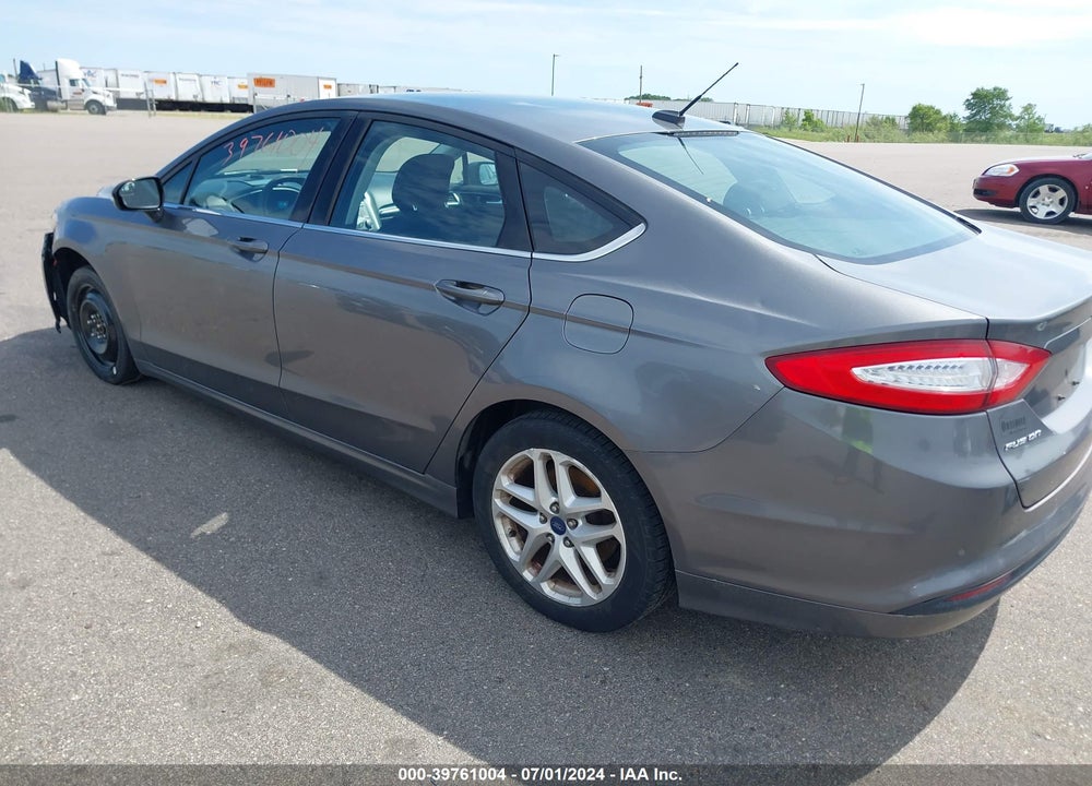 2013 FORD FUSION SE VIN: 3FA6P0HR6DR370809