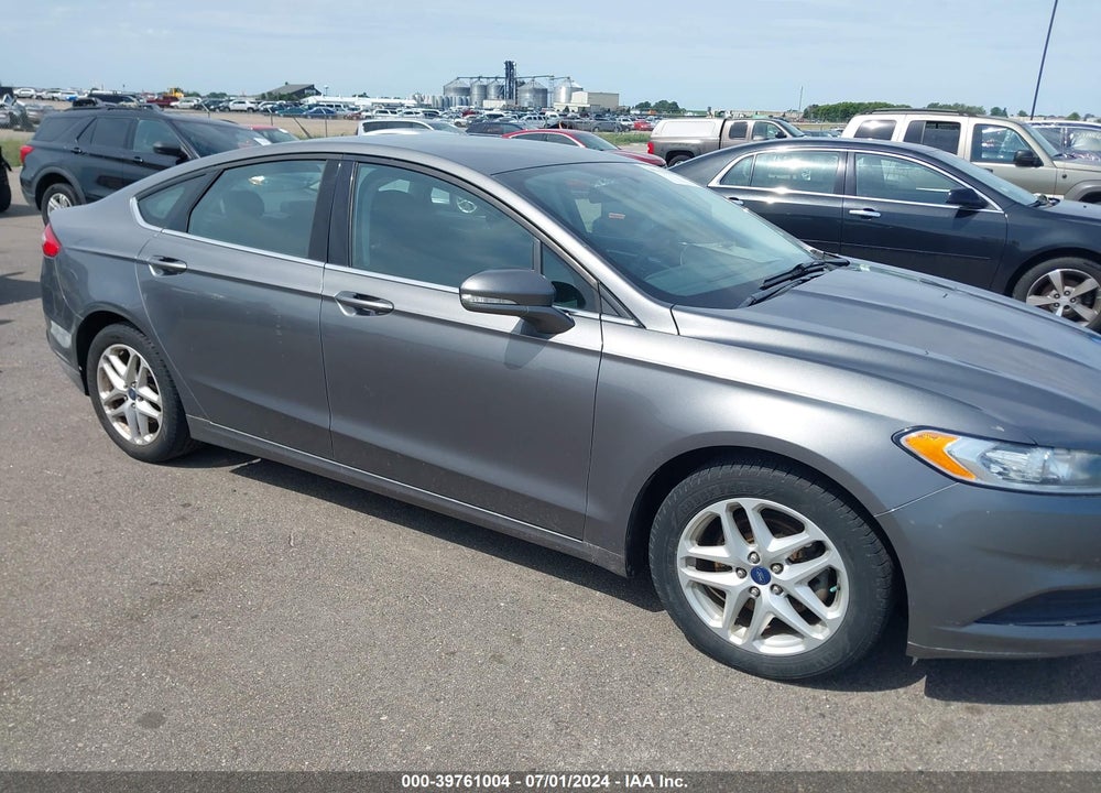 2013 FORD FUSION SE VIN: 3FA6P0HR6DR370809