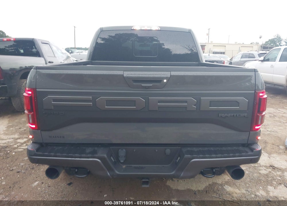 2020 FORD F-150 RAPTOR VIN: 1FTFW1RG5LFB33613