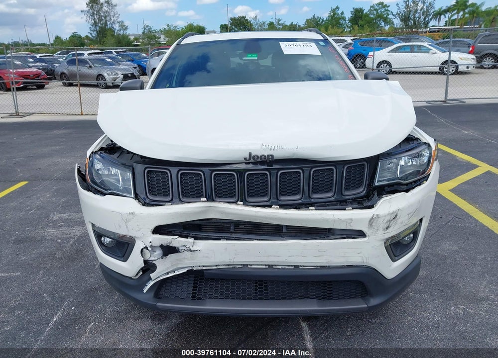 2021 JEEP COMPASS 80TH ANNIVERSARY FWD VIN: 3C4NJCEB2MT518831