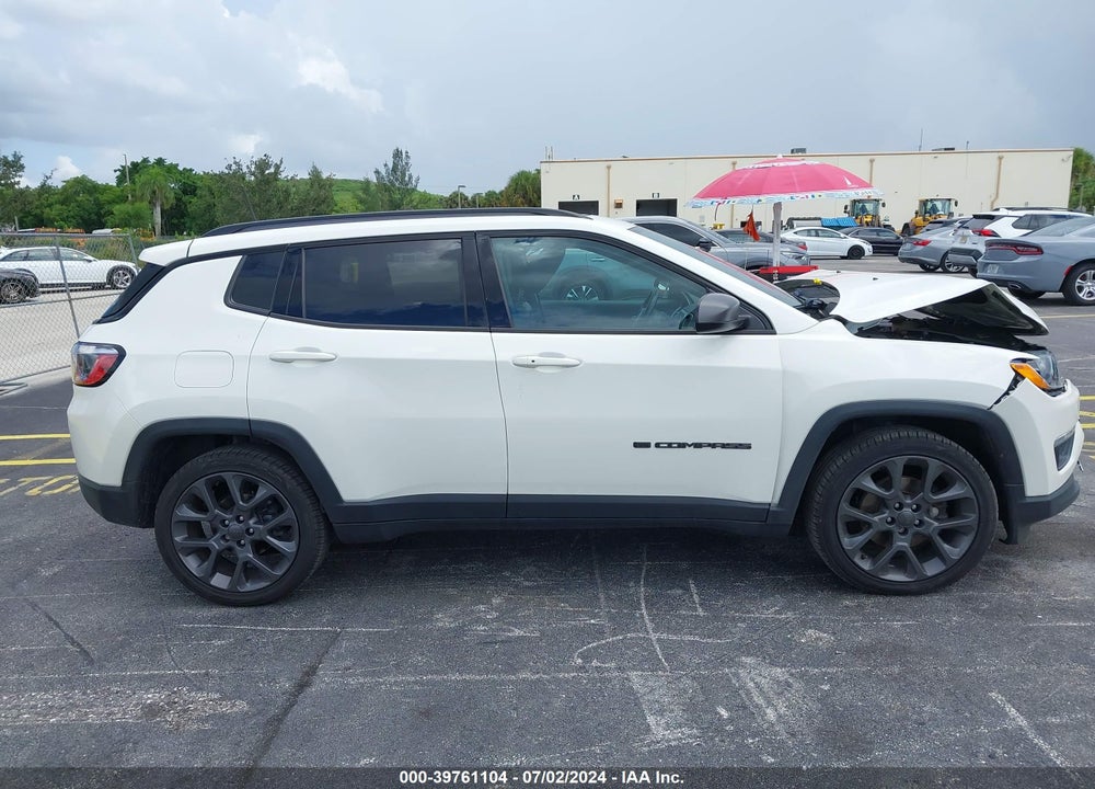 2021 JEEP COMPASS 80TH ANNIVERSARY FWD VIN: 3C4NJCEB2MT518831