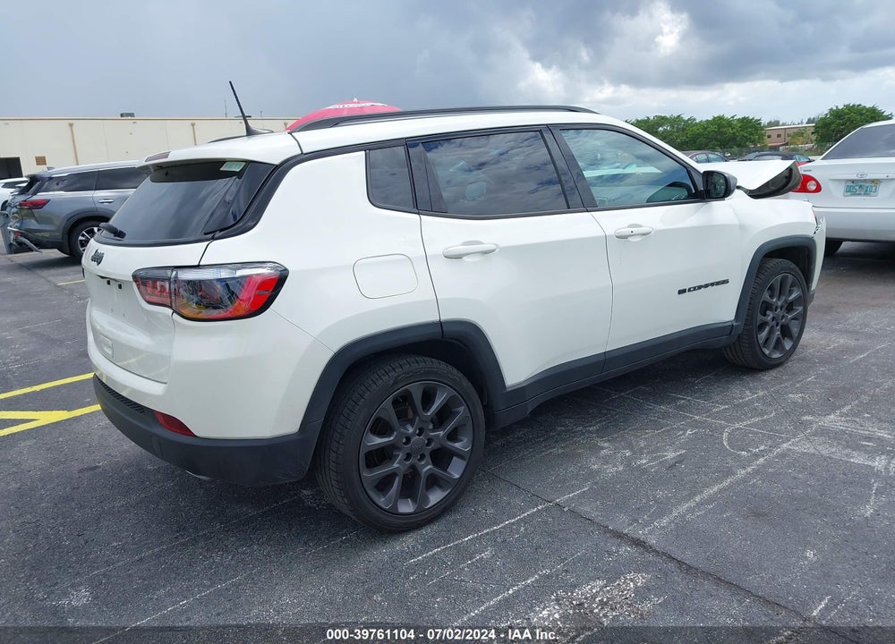 2021 JEEP COMPASS 80TH ANNIVERSARY FWD VIN: 3C4NJCEB2MT518831