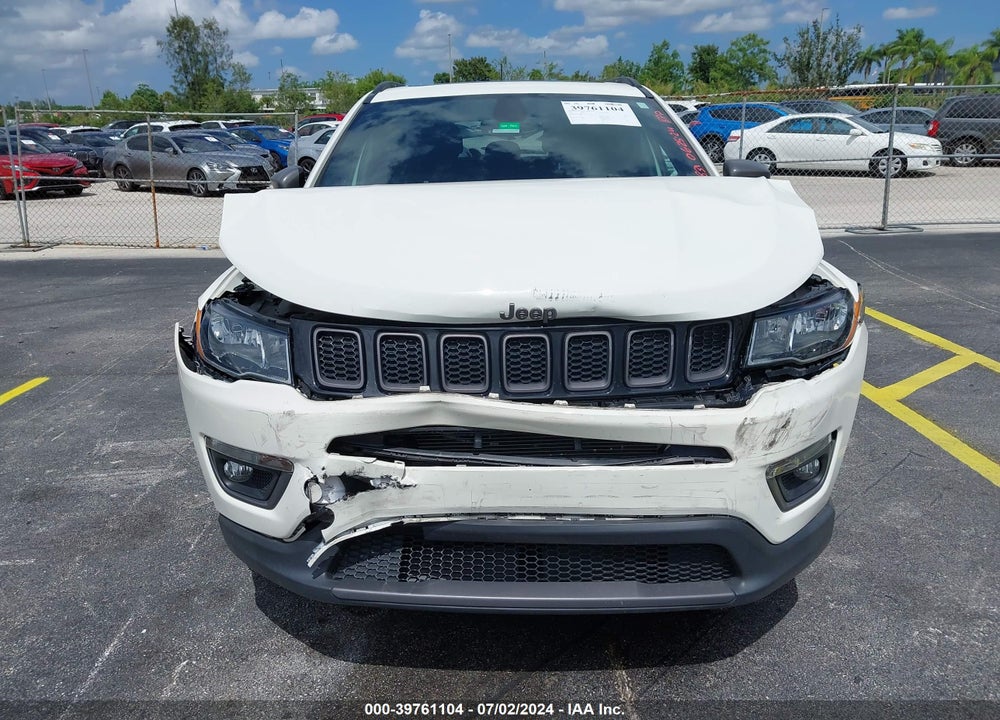 2021 JEEP COMPASS 80TH ANNIVERSARY FWD VIN: 3C4NJCEB2MT518831