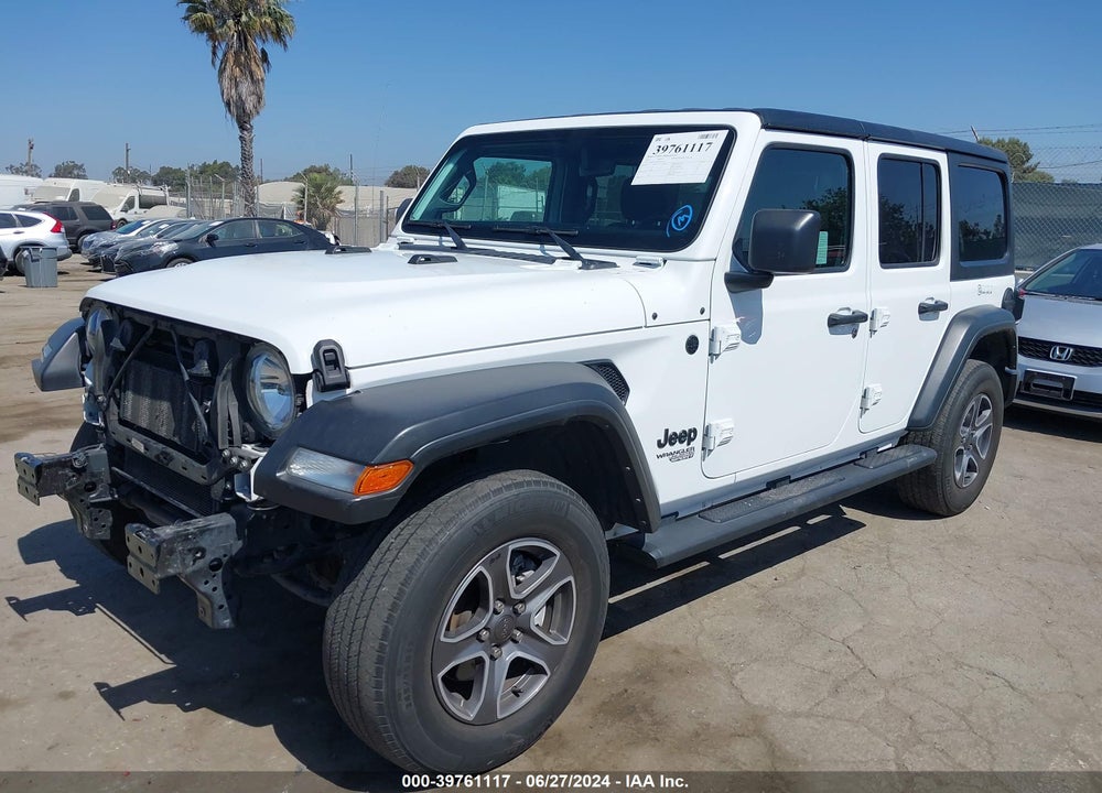 2021 JEEP WRANGLER UNLIMITED SPORT S 4X4 VIN: 1C4HJXDG9MW827255