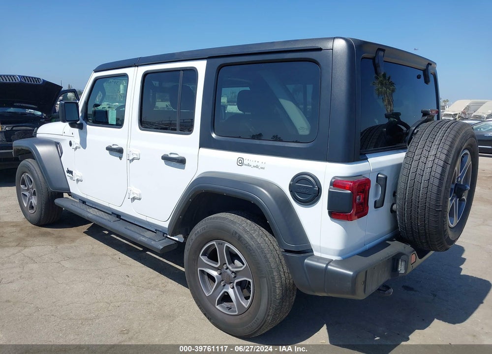 2021 JEEP WRANGLER UNLIMITED SPORT S 4X4 VIN: 1C4HJXDG9MW827255