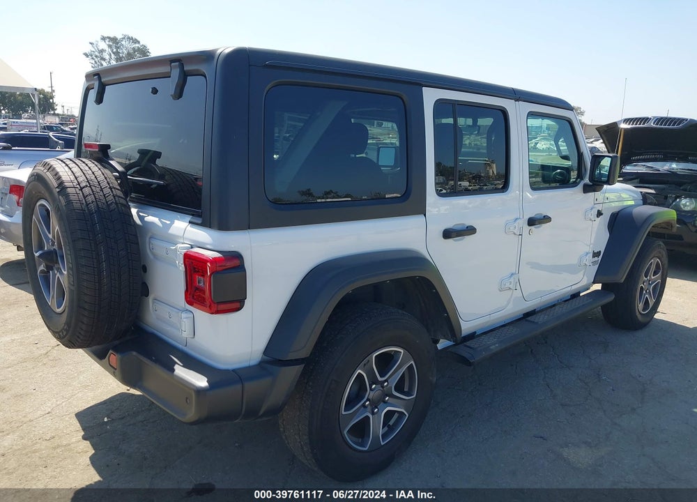 2021 JEEP WRANGLER UNLIMITED SPORT S 4X4 VIN: 1C4HJXDG9MW827255