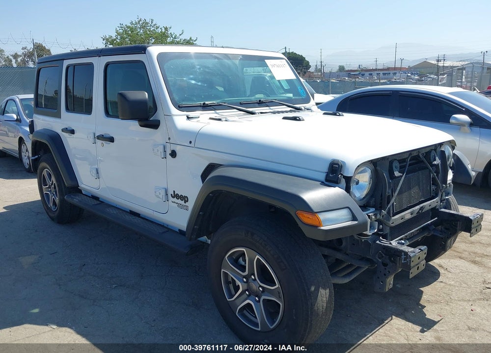 2021 JEEP WRANGLER UNLIMITED SPORT S 4X4 VIN: 1C4HJXDG9MW827255