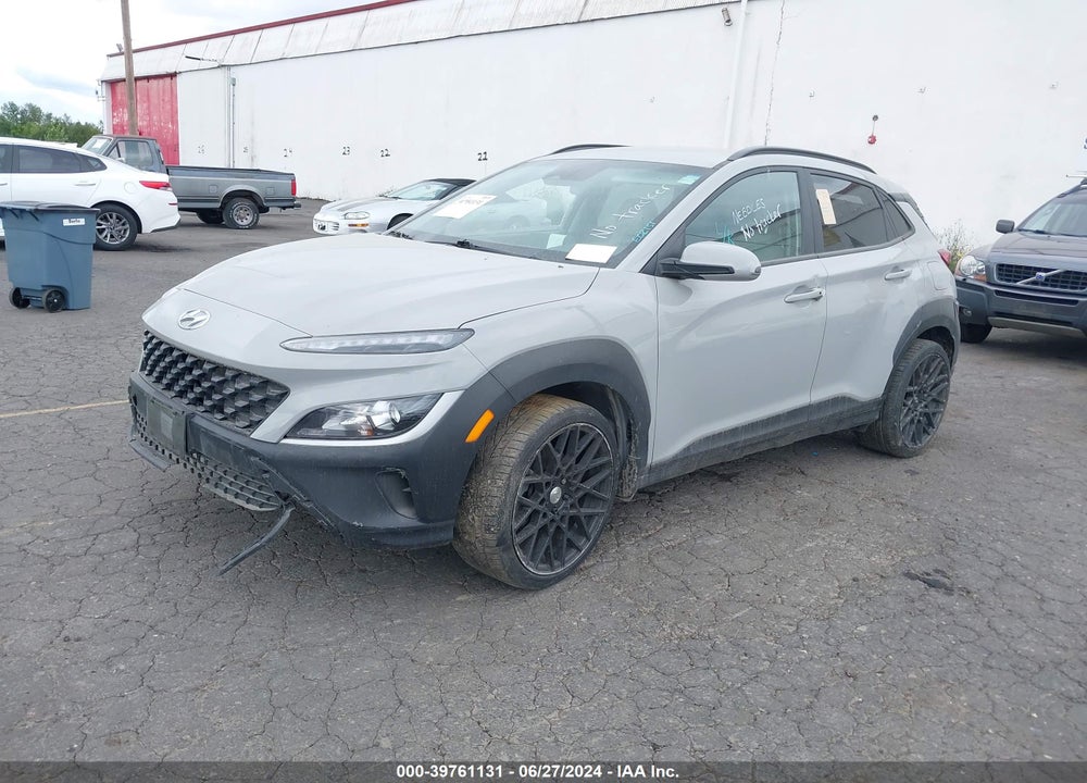 2022 HYUNDAI KONA SEL VIN: KM8K6CAB9NU868454