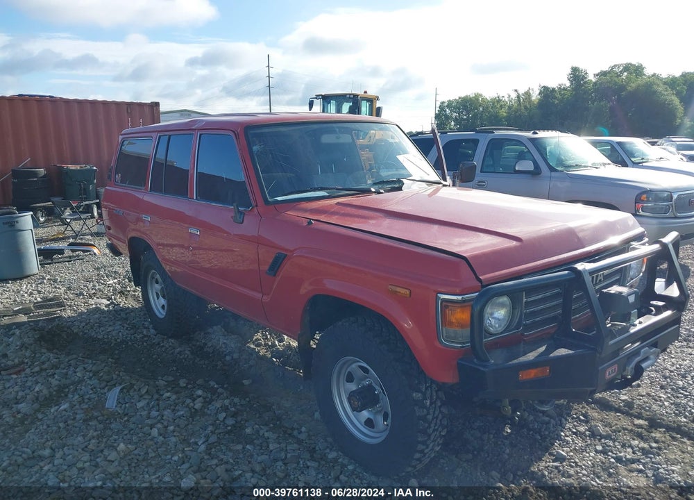 1987 TOYOTA LAND CRUISER FJ60 VIN: JT3FJ60G4H1135788