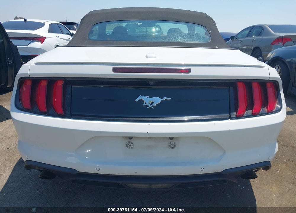 2020 FORD MUSTANG ECOBOOST PREMIUM VIN: 1FATP8UH6L5125458