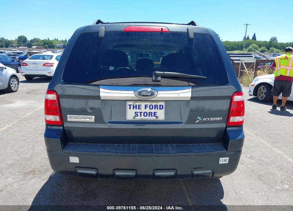 2008 FORD ESCAPE HYBRID VIN: 1FMCU59H38KB06669