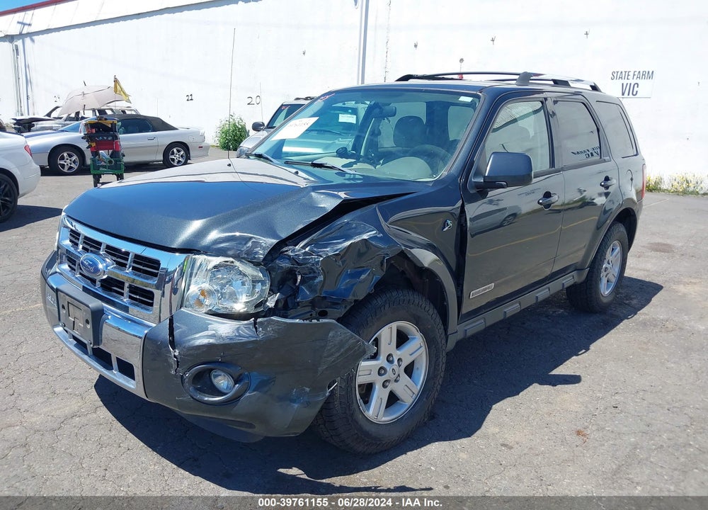 2008 FORD ESCAPE HYBRID VIN: 1FMCU59H38KB06669