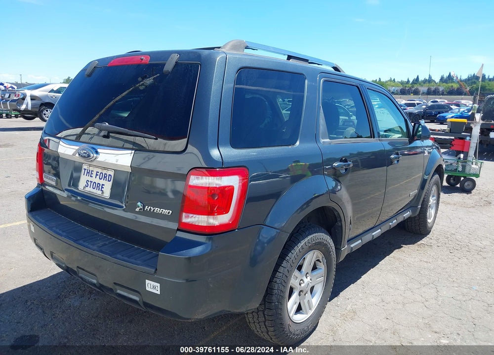 2008 FORD ESCAPE HYBRID VIN: 1FMCU59H38KB06669