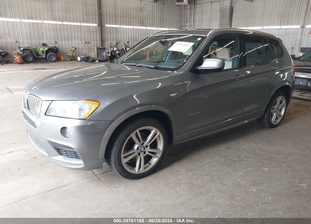 2013 BMW X3 XDRIVE28I VIN: 5UXWX9C51D0A22727