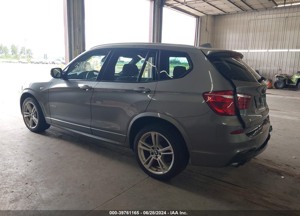 2013 BMW X3 XDRIVE28I VIN: 5UXWX9C51D0A22727