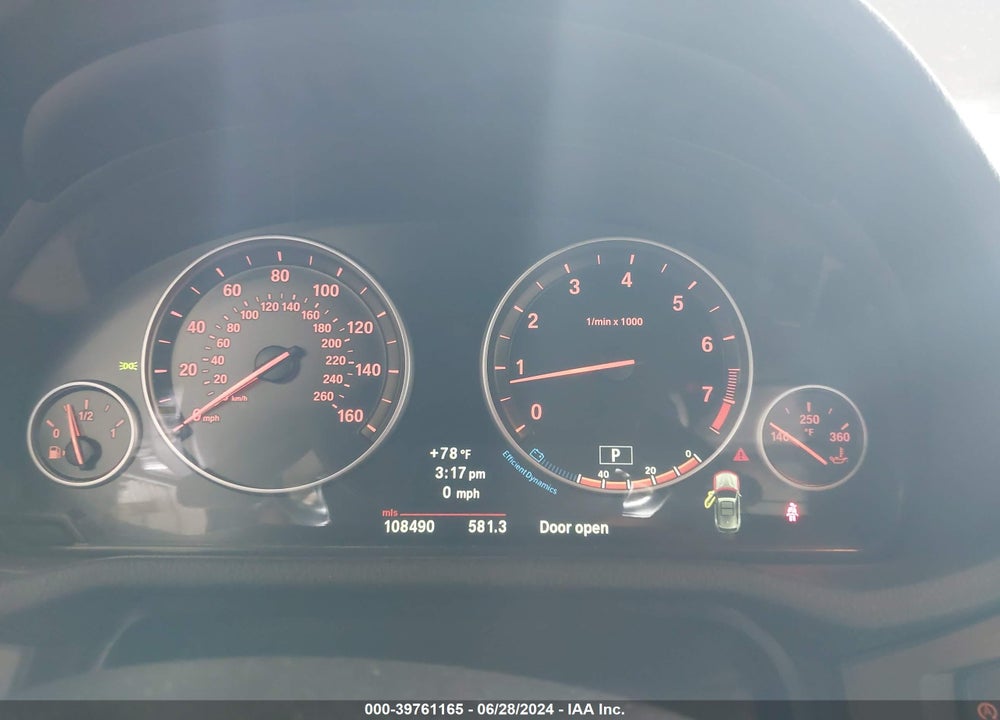 2013 BMW X3 XDRIVE28I VIN: 5UXWX9C51D0A22727