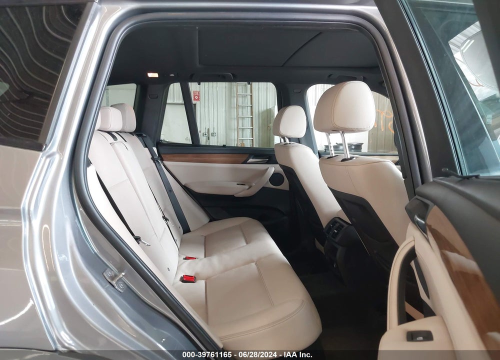 2013 BMW X3 XDRIVE28I VIN: 5UXWX9C51D0A22727