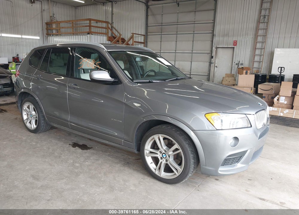 2013 BMW X3 XDRIVE28I VIN: 5UXWX9C51D0A22727