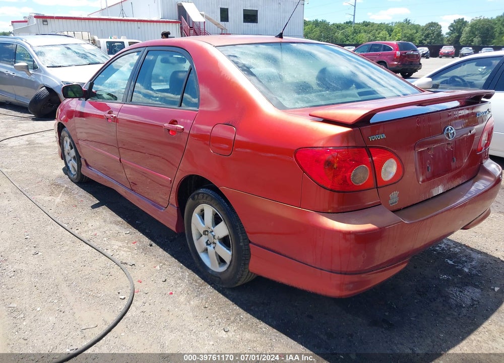 2007 TOYOTA COROLLA S VIN: 2T1BR32E57C793692