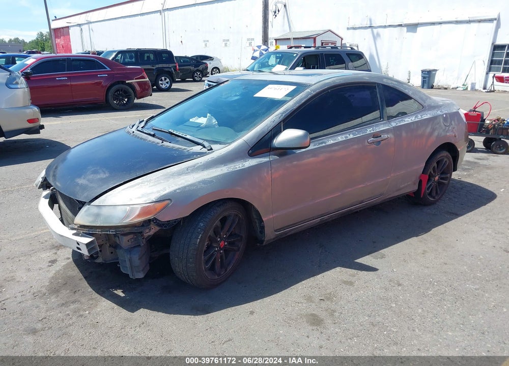 2008 HONDA CIVIC SI VIN: 2HGFG21508H703781